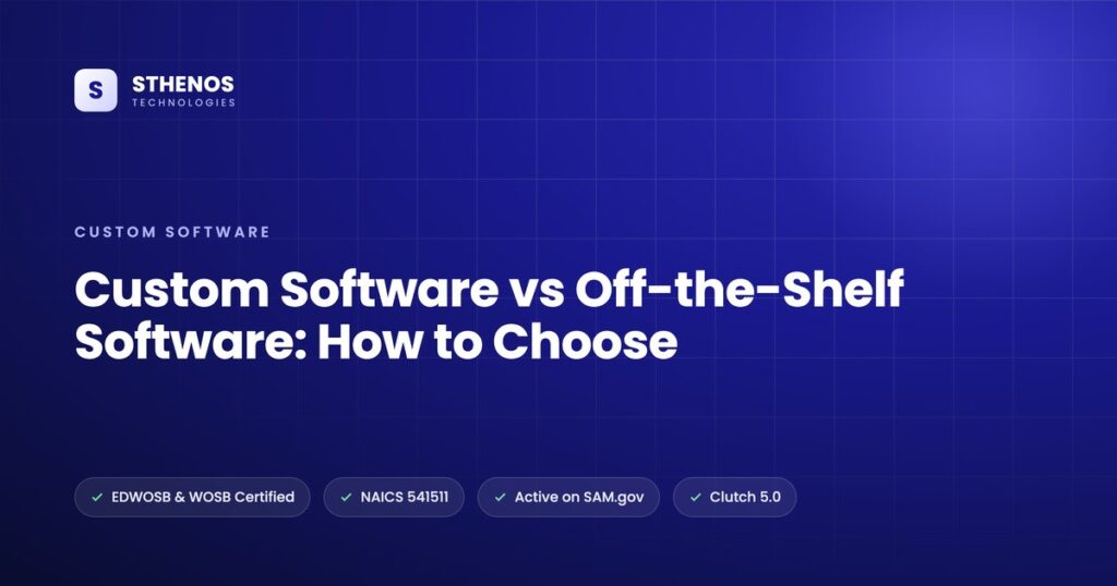 Custom Software vs Off-the-Shelf Software: How to Choose