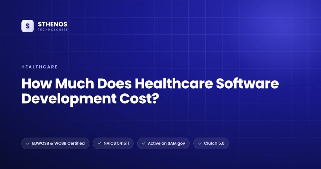 How Much Does Healthcare Software Development Cost?